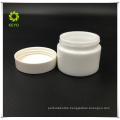 50g white empty cosmetic glass jar